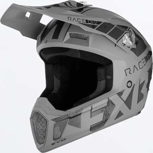 FXR Clutch Stealth Hjelm Steel | XS 