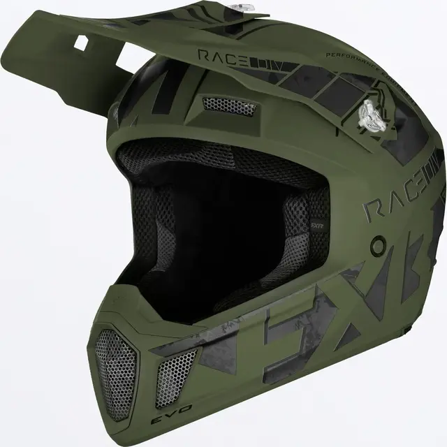 FXR Clutch Stealth Hjelm Army | XS 