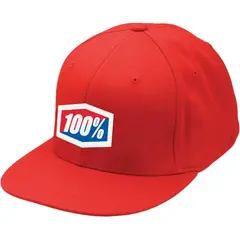 100% Caps Rød S/M