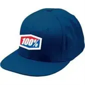 100% Caps Blå L/XL