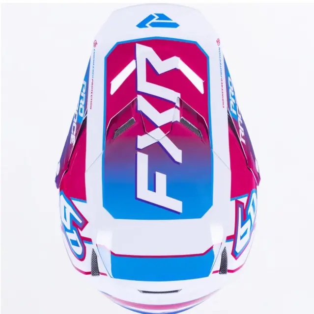 FXR 6D ATR-3 Hjelm XS Blå / Rosa / Hvit 