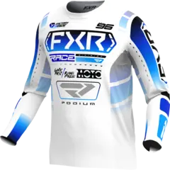 FXR Podium MX Tr&#248;ye XS WHITE/BLUE