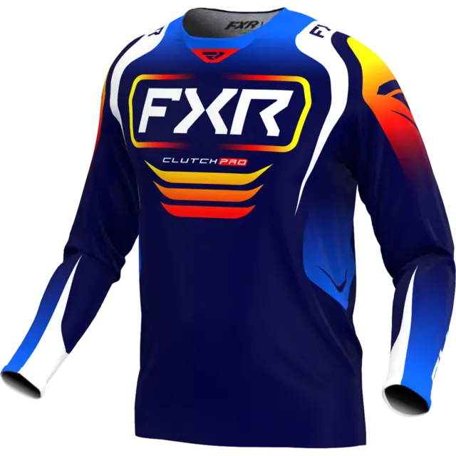 FXR Clutch Pro MX Trøye XS NAVY/INFERNO 