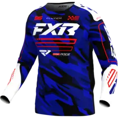 FXR Clutch MX Tr&#248;ye XS BLUE CAMO/RED