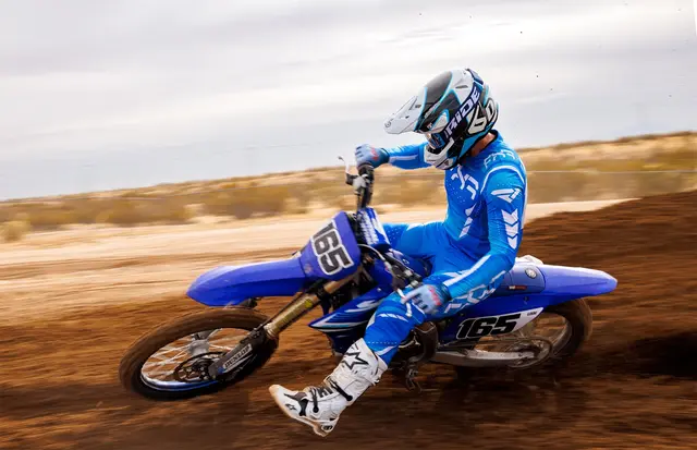 FXR Vapor MX Trøye S Aero - Blå / Hvit 