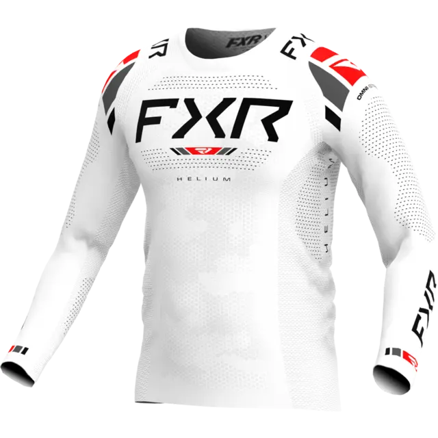 FXR Helium MX Trøye XS WHITEOUT 