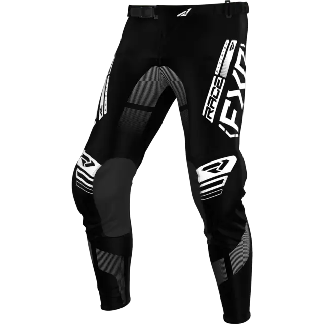 FXR Youth Podium MX Bukse 22 BLACK/WHITE 