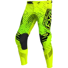 FXR Youth Podium MX Bukse 22 HIVIS/LIME/BLACK