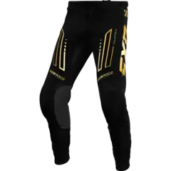 FXR Clutch MX Bukser 32 BLACK/GOLD