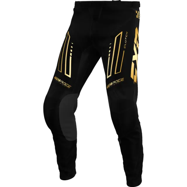 FXR Clutch MX Bukser 32 BLACK/GOLD 