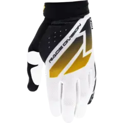 FXR Reflex Air MX Hanske L Sort / Gull/ Hvit
