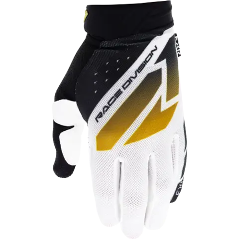 FXR Reflex Air MX Hanske Sort / Gull/ Hvit