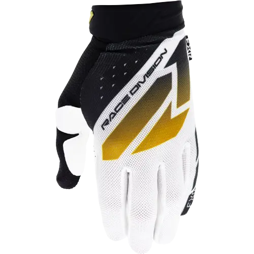 FXR Reflex Air MX Hanske L Sort / Gull/ Hvit 