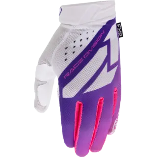 FXR Reflex Air Hanske Hvit/ Lilla / Rosa