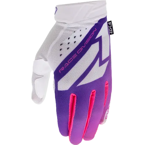 FXR Reflex Air Hanske S Hvit/ Lilla / Rosa 