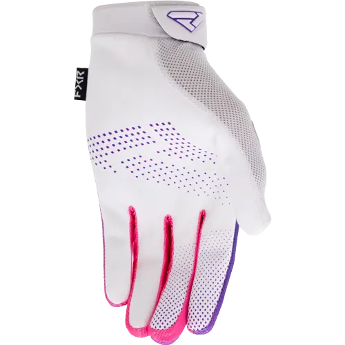 FXR Reflex Air Hanske S Hvit/ Lilla / Rosa 