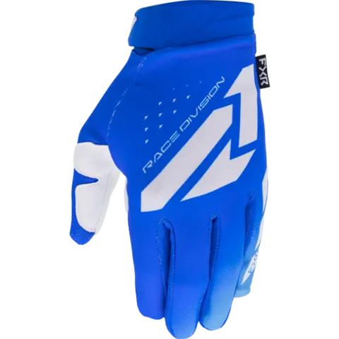 FXR Reflex MX Hanske Bl&#229; / Hvit