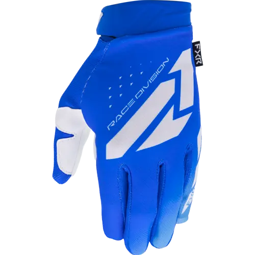 FXR Reflex MX Hanske L Blå / Hvit 