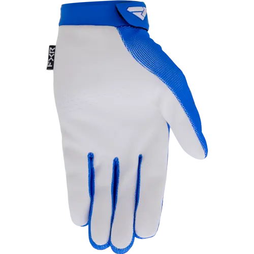 FXR Reflex MX Hanske L Blå / Hvit 