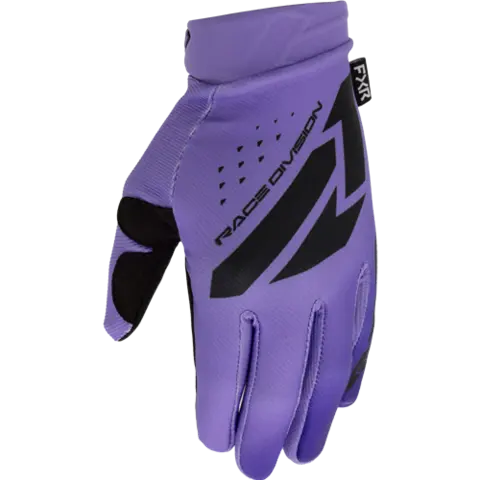 FXR Reflex MX Hanske Lilla / Sort