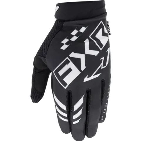 FXR Reflex Dual MX Hanske Sort / Hvit