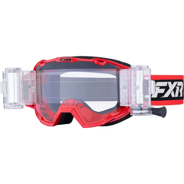 FXR MAverick Prime Roll-Off Crossbrille Rød 