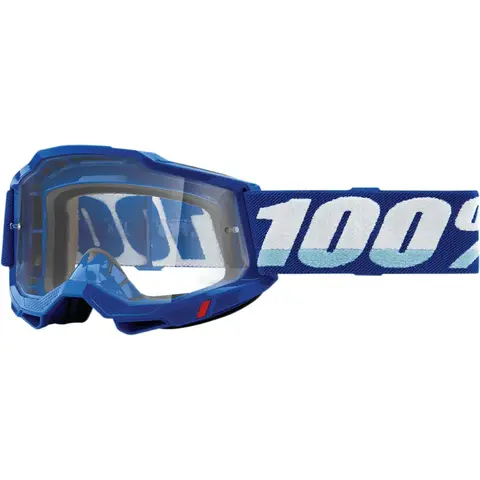 100% Accuri 2 Crossbriller Klart Glass - Blå
