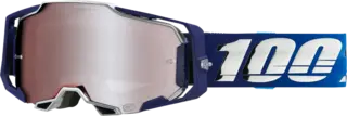 100% Armega Crossbriller Sølv Speilglass HiPER - Blå