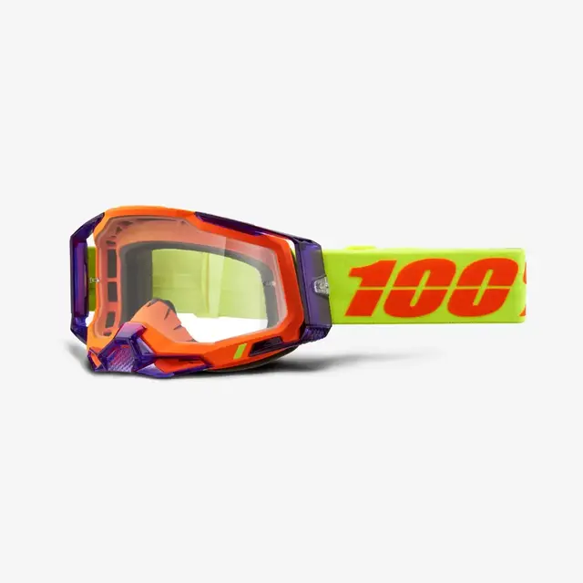 100% Racecraft 2 Crossbriller Klart Glass - Panam 