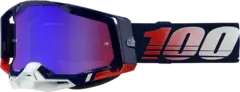 100% Racecraft 2 Crossbriller Rosa Speilglass - Republic