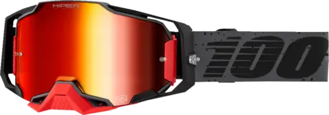 100% Armega Crossbriller Rødt Speilglass HiPER - Nekfeu