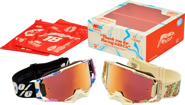 100% Armega Donut Pack Crossbriller Jet Lawrence Edition 