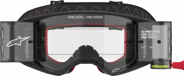 Alpinestars Supertech Crossbriller Corp BLK/GRY CLEAR ROLL- OFF 