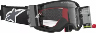 Alpinestars Supertech Crossbriller Corp BLK/GRY CLEAR ROLL- OFF