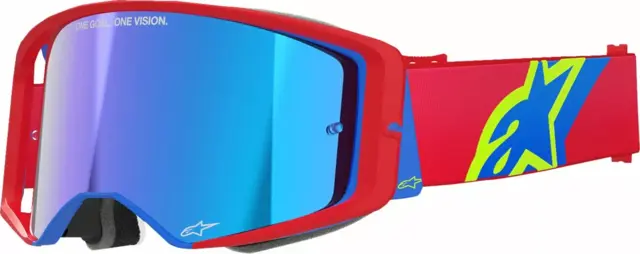 Alpinestars Supertech Crossbriller Corp Blå speil 