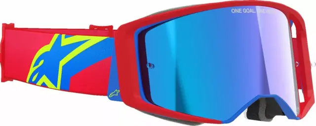 Alpinestars Supertech Crossbriller Corp Blå speil 