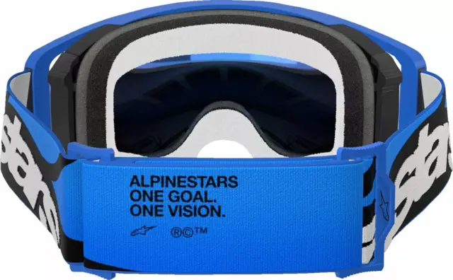 Alpinestars Supertech Crossbriller Stream Blå speil 