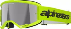 Alpinestars Vision 3 Crossbriller Wordmark s&#248;lv speil