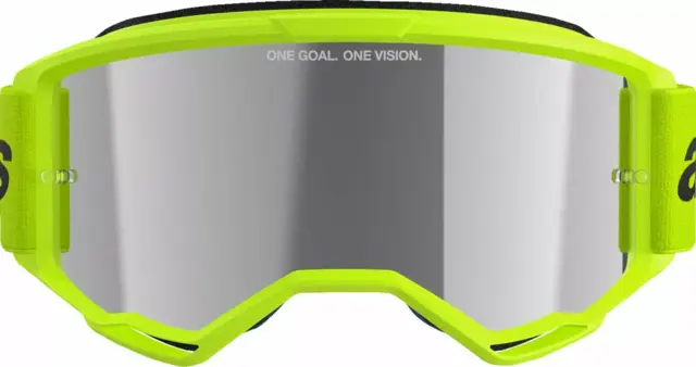 Alpinestars Vision 3 Crossbriller Wordmark sølv speil 