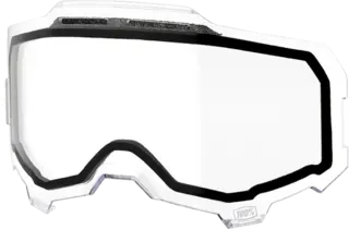 100% Armega Brilleglass Klart Ventilert Dobbelglass