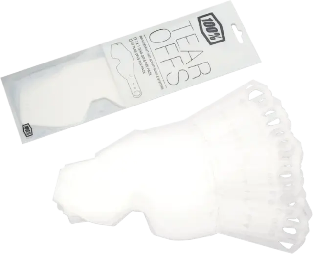 100% Tear-off 50 pk Racecraft / Accuri / Strata 