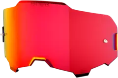 100% Armega Brilleglass Rød Speil HiPER