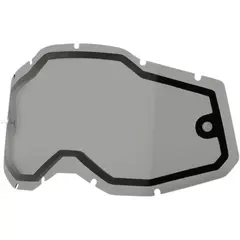 100% Brilleglass Sotet Dobbeltglass Accuri 2 / Racecraft 2 / Strata 2