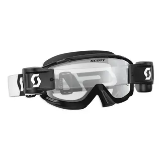 Scott Split OTG Brille Sort/Hvit Works-linse - Klar