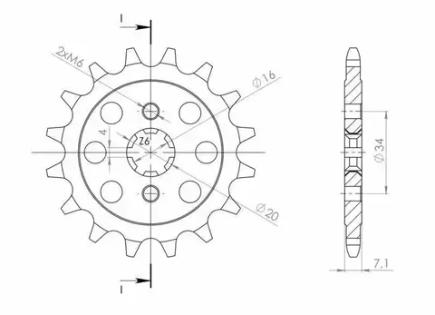 Supersprox / JT Framdrev1903.14 14T