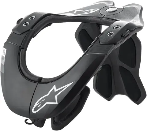 Alpinestars BNS Tech 2 Nakkekrage Svart/Gr&#229;