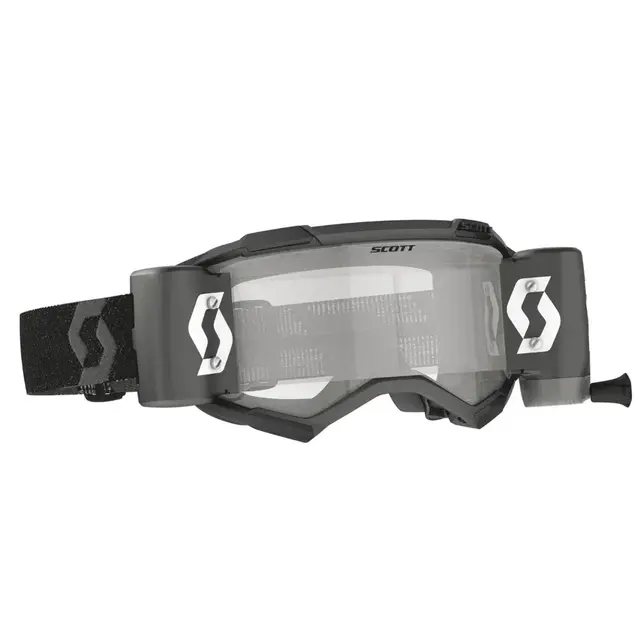 Scott Fury MX WFS Brille Sort Klar Works-linse 