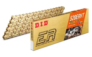 D.I.D 520 ERVT 120 Ledd X-ring - Clipslås - MX / Enduro