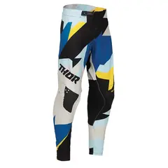 Thor Sportmode Brave Crossbukser 30 Sort/Bl&#229;/Gr&#229;/Gul