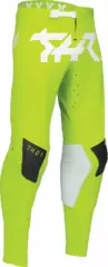 Thor Sportmode Riot Crossbukser Hvit/Gul Fluo